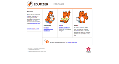 Desktop Screenshot of manuals.edutizer.com