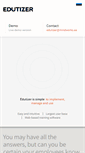 Mobile Screenshot of edutizer.com